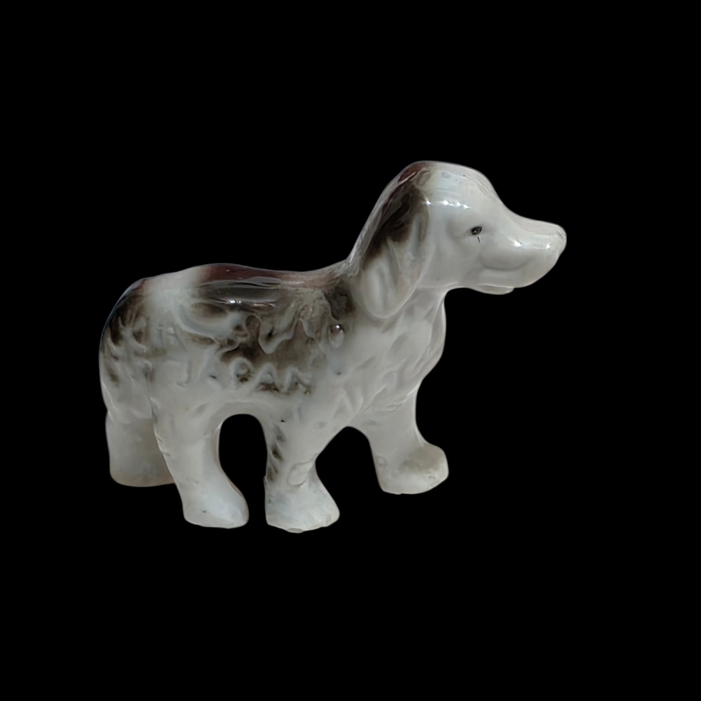 vintage porcelain dog miniatures 1930s To 1940s - Picture 4 of 12